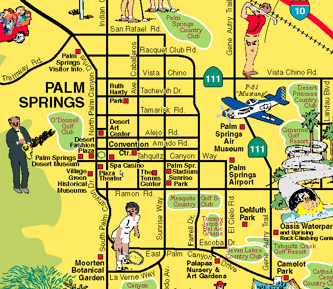 Palm Springs (with Map and Images)