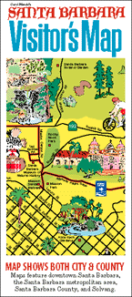 Santa Barbara Area map