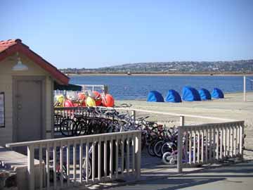 Rental shop at Hilton San Diego Resort